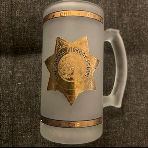 Vintage CHP Glass Mug